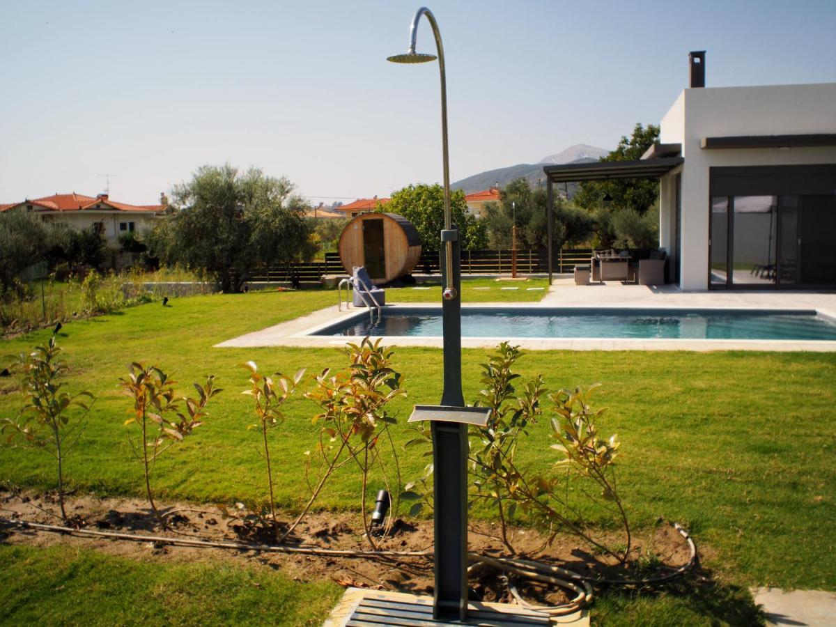 Villa Nostos Luxury With Private Pool In Nafpaktos